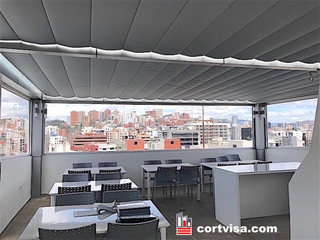 Cortinas para techo fabrica