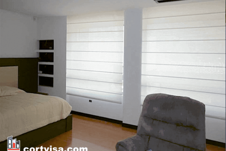 Cortinas persianas romanas Quito