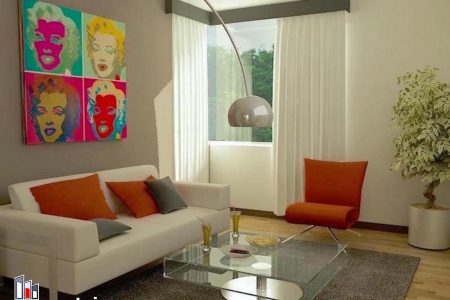 cortinas con galerías tapizadas sala 2g